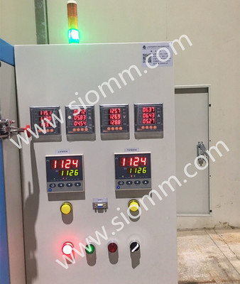 8月1日,惠州比亞迪公司對(duì)我司生產(chǎn)的2臺(tái)箱式爐SXL-1200C/SXL-1200D驗(yàn)收完畢